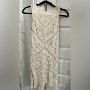 Beautiful white/beige lace dress
